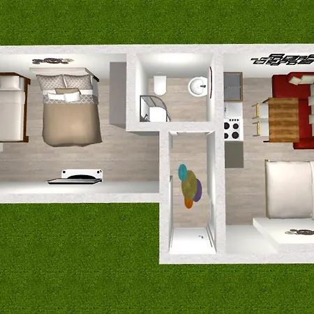Apartamento Super Center - Small Flat On 