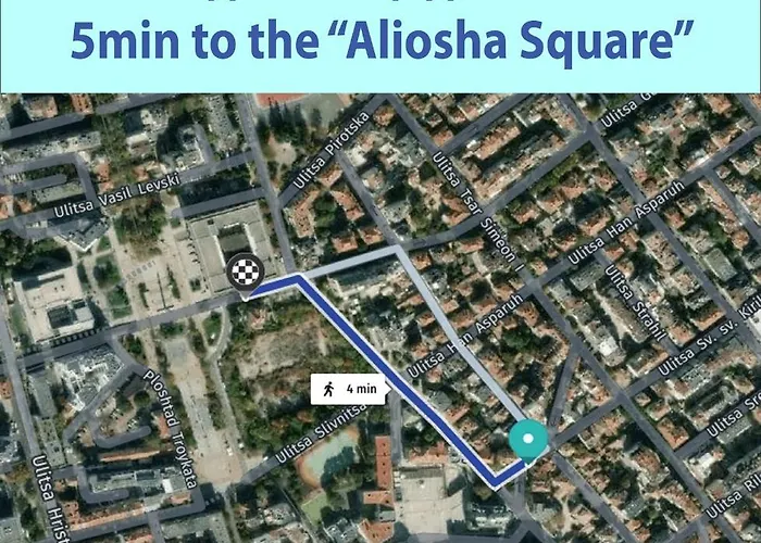 Super Center - Small Flat On Kiril&metodi Square * Burgas